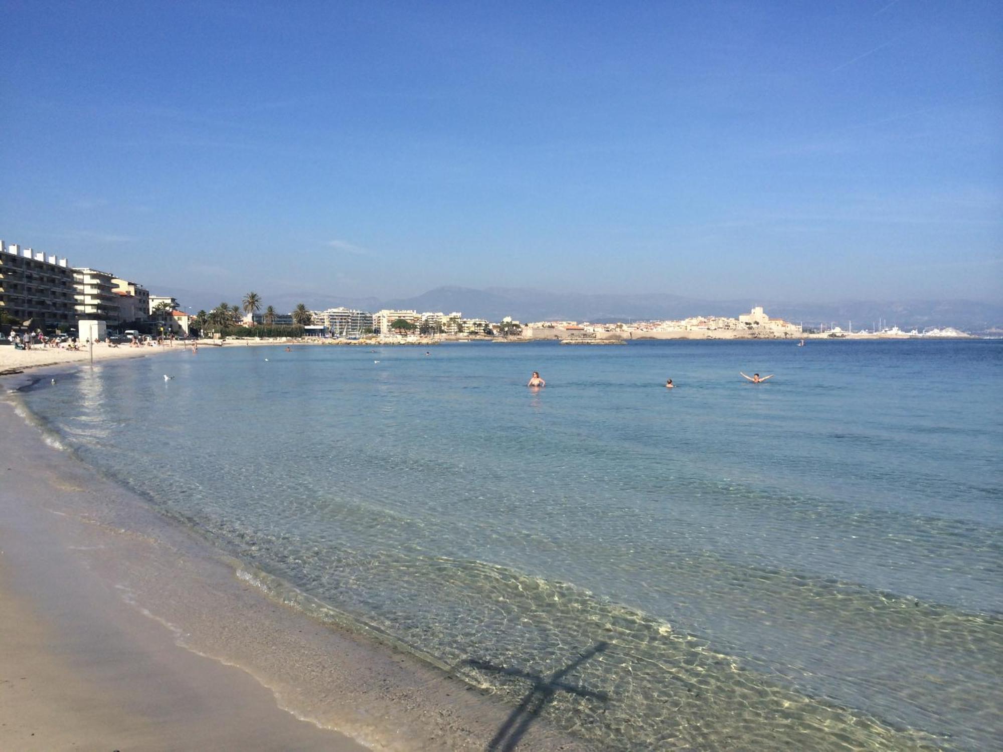 3 Pieces Vue Mer - Clim - 5 Min De La Plage A Pied Antibes Bagian luar foto